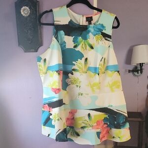 Floral Sleeveless Top